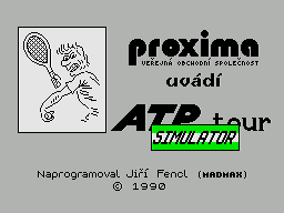 ATP Tour Simulator (1990)(Proxima Software)